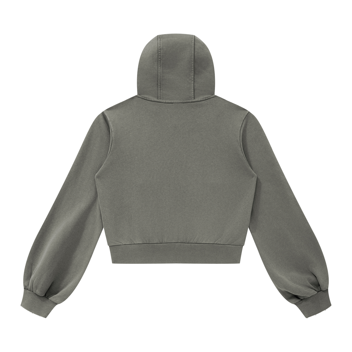 DUGGAN Women's Vintage Wash Full Zip Hoodie