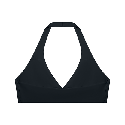 DUGGAN Women's Halter Yoga Sports Bra