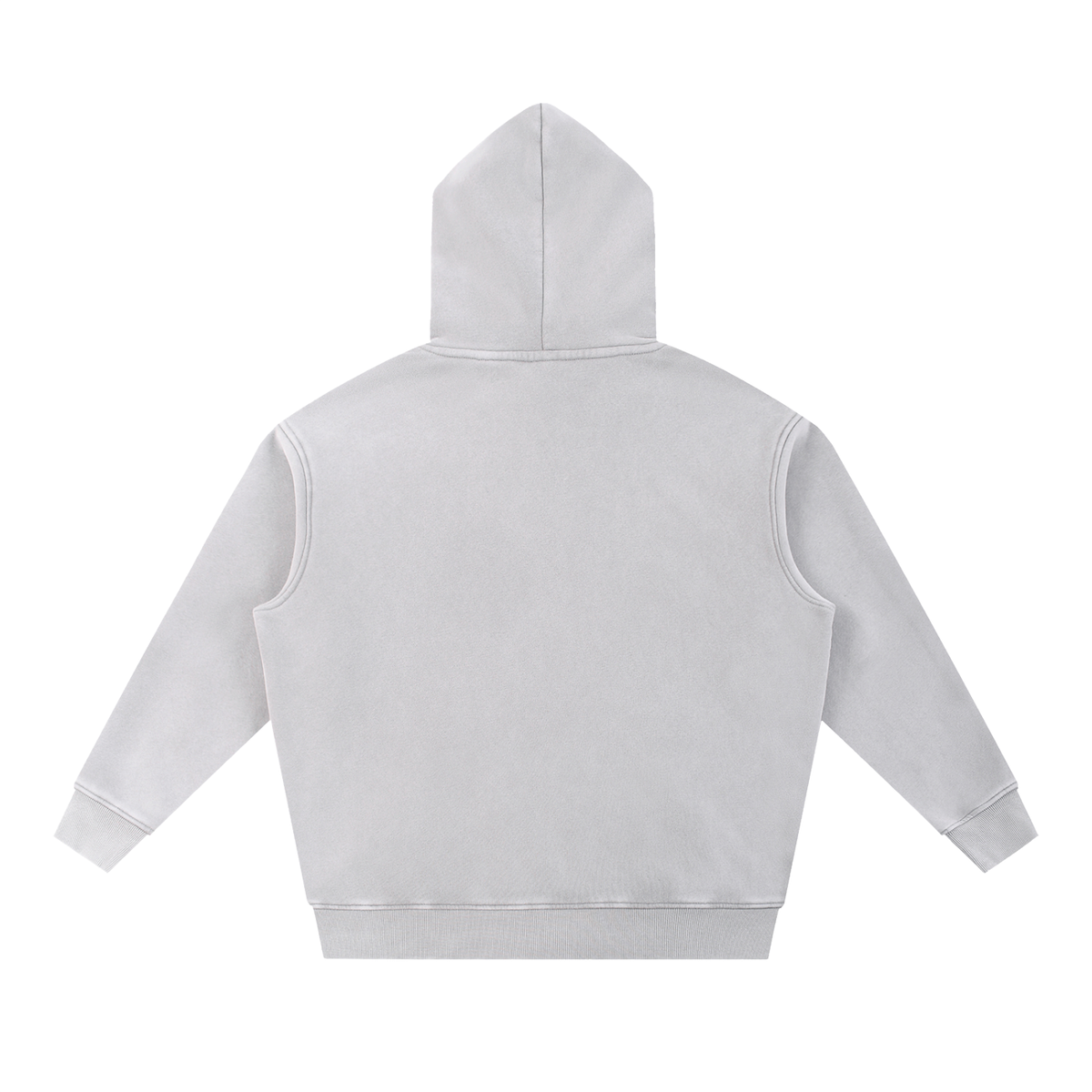 DUGGAN Snow Wash Fleece Oversize Hoodie