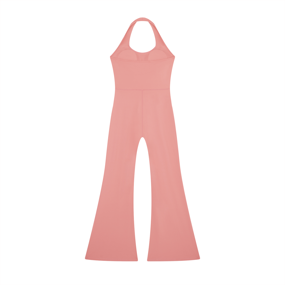 DUGGAN Women's Halter Flared Jumpsuit