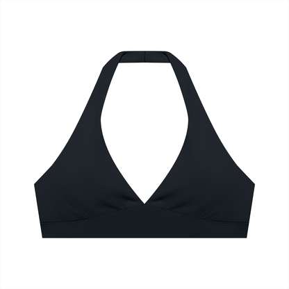 DUGGAN Women's Halter Yoga Sports Bra