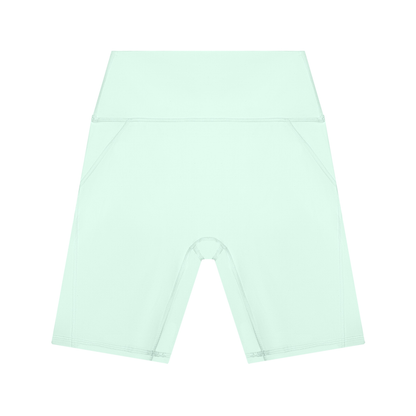 DUGGAN Women's High Waisted Lycra Yoga Shorts