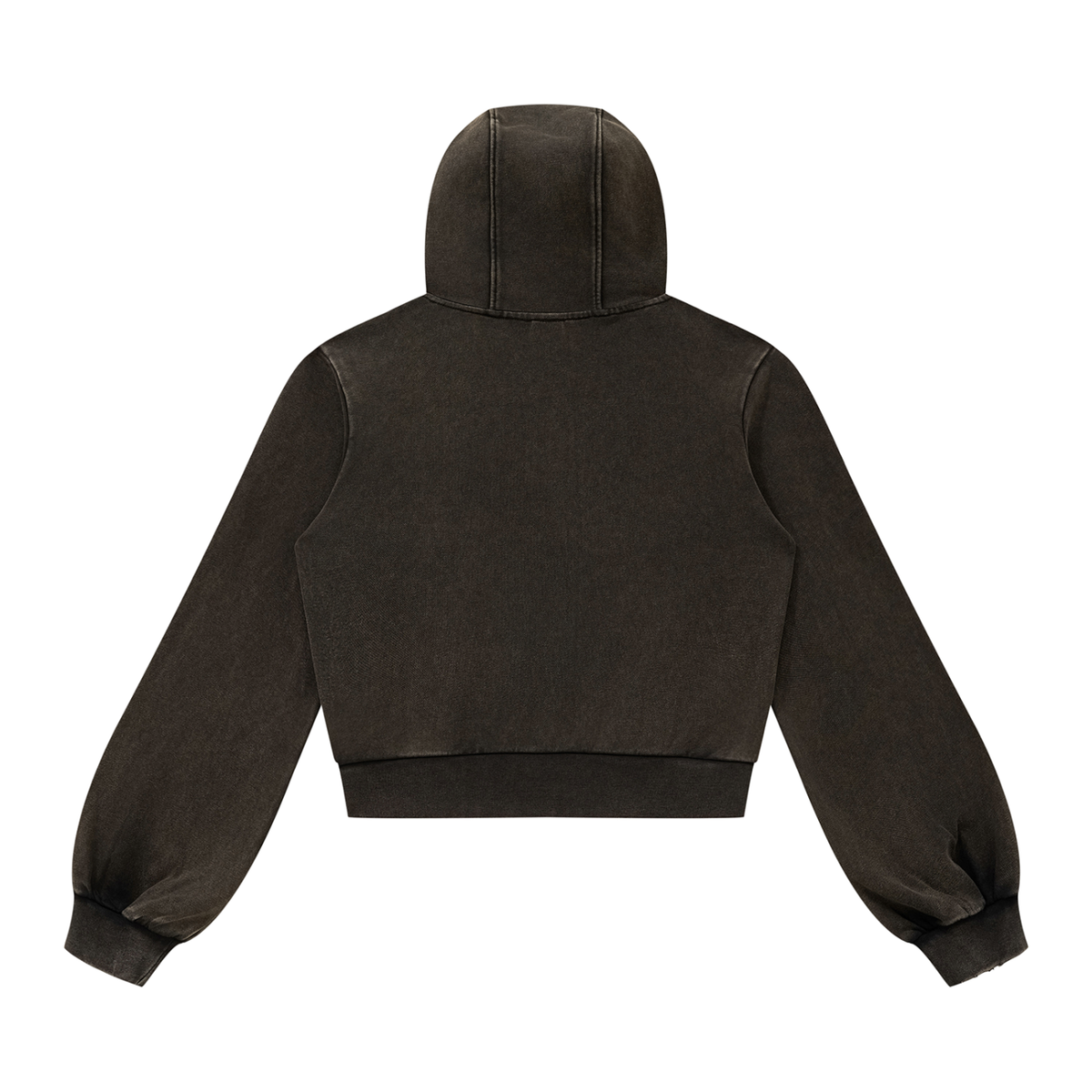 DUGGAN Women's Vintage Wash Full Zip Hoodie