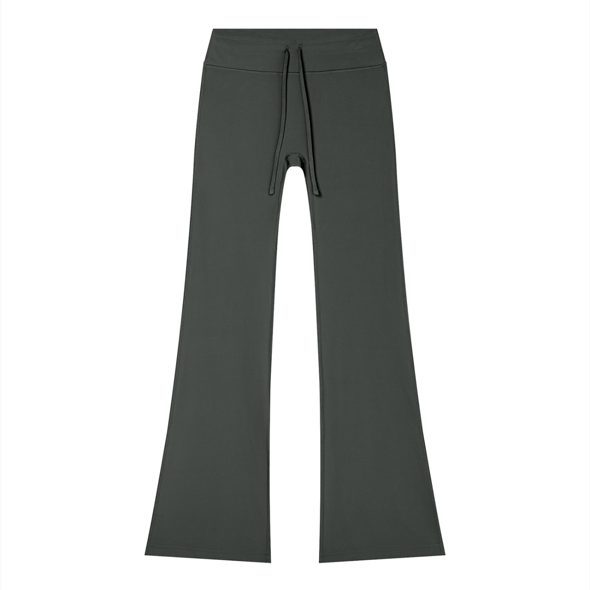DUGGAN Women's Flared Drawstring Yoga Pants