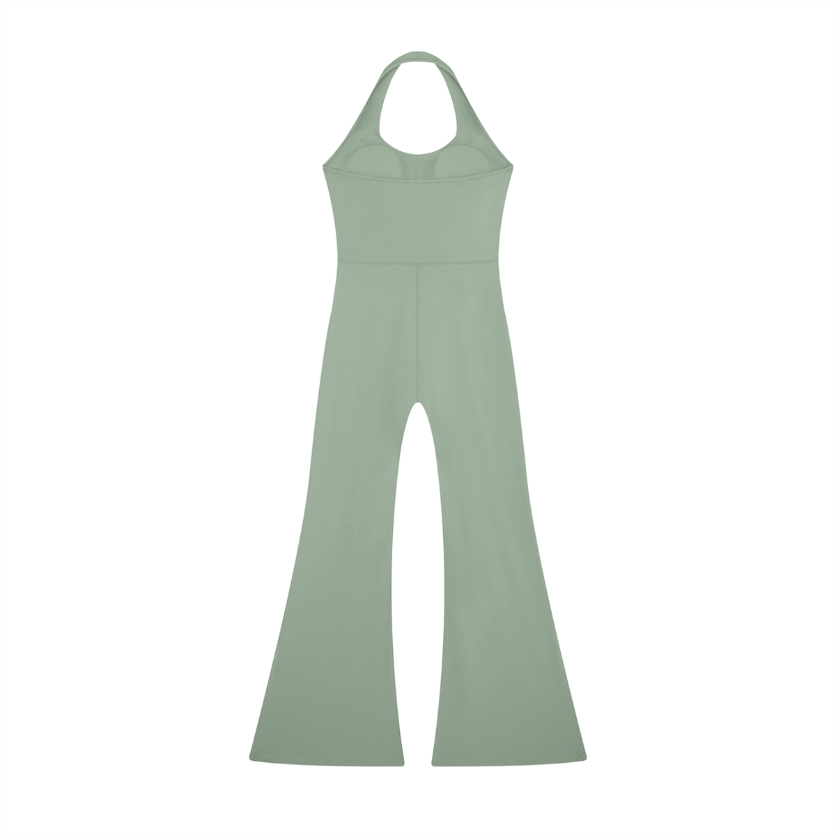 DUGGAN Women's Halter Flared Jumpsuit