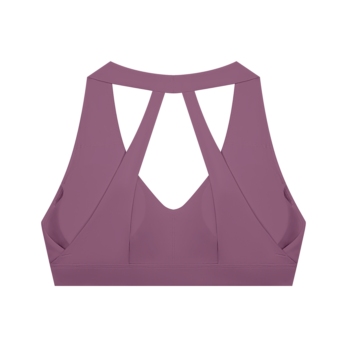 DUGGAN Women's Halter Cropped Sports Bra