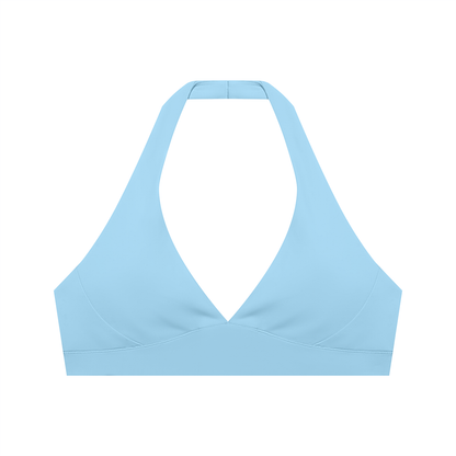 DUGGAN Women's Halter Yoga Sports Bra