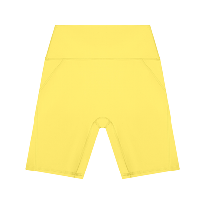 DUGGAN Women's High Waisted Lycra Yoga Shorts
