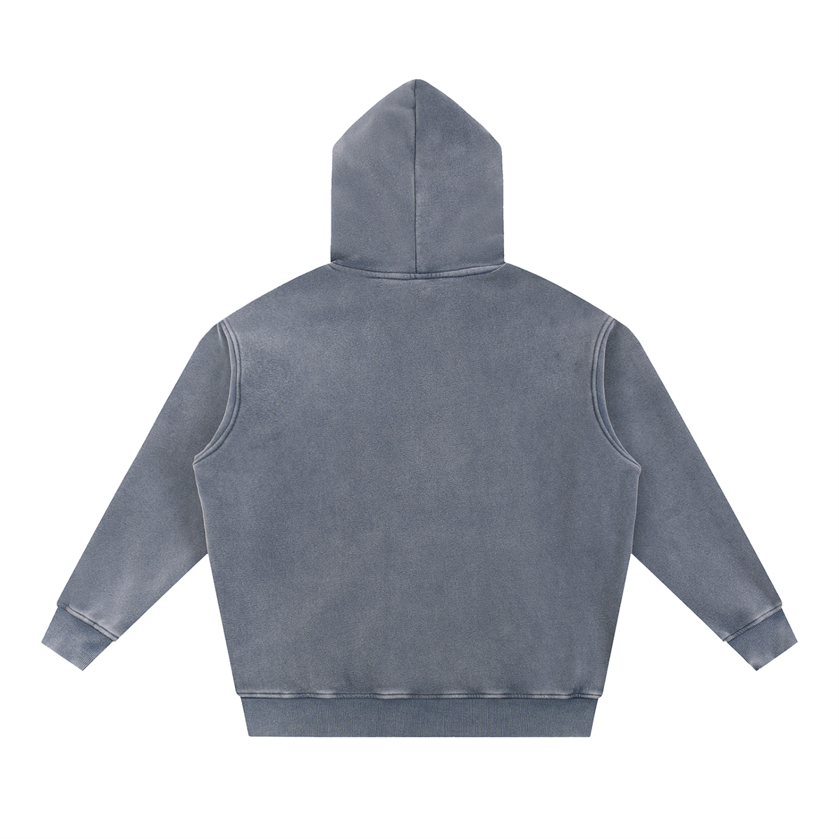 DUGGAN Snow Wash Fleece Oversize Hoodie