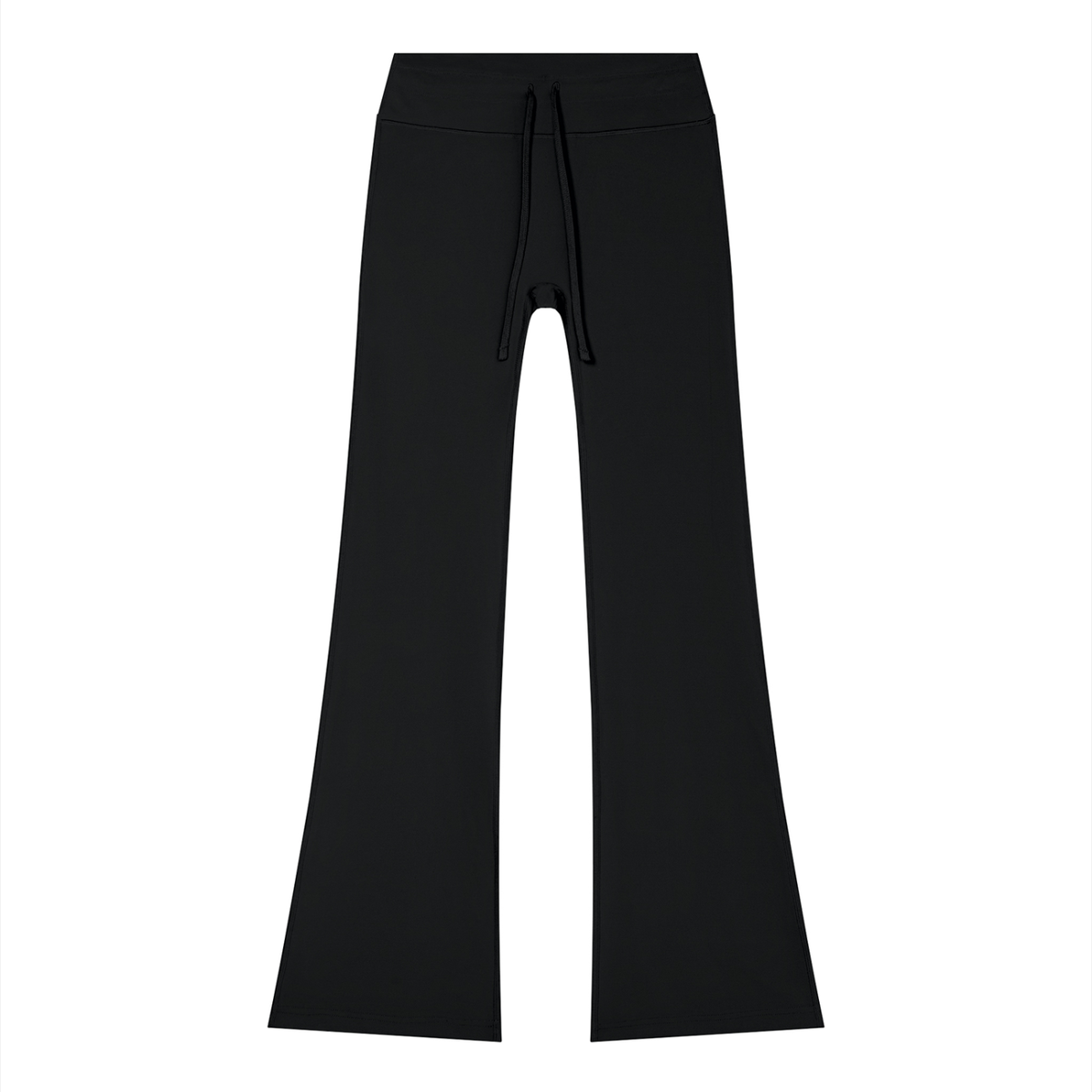 DUGGAN Women's Flared Drawstring Yoga Pants