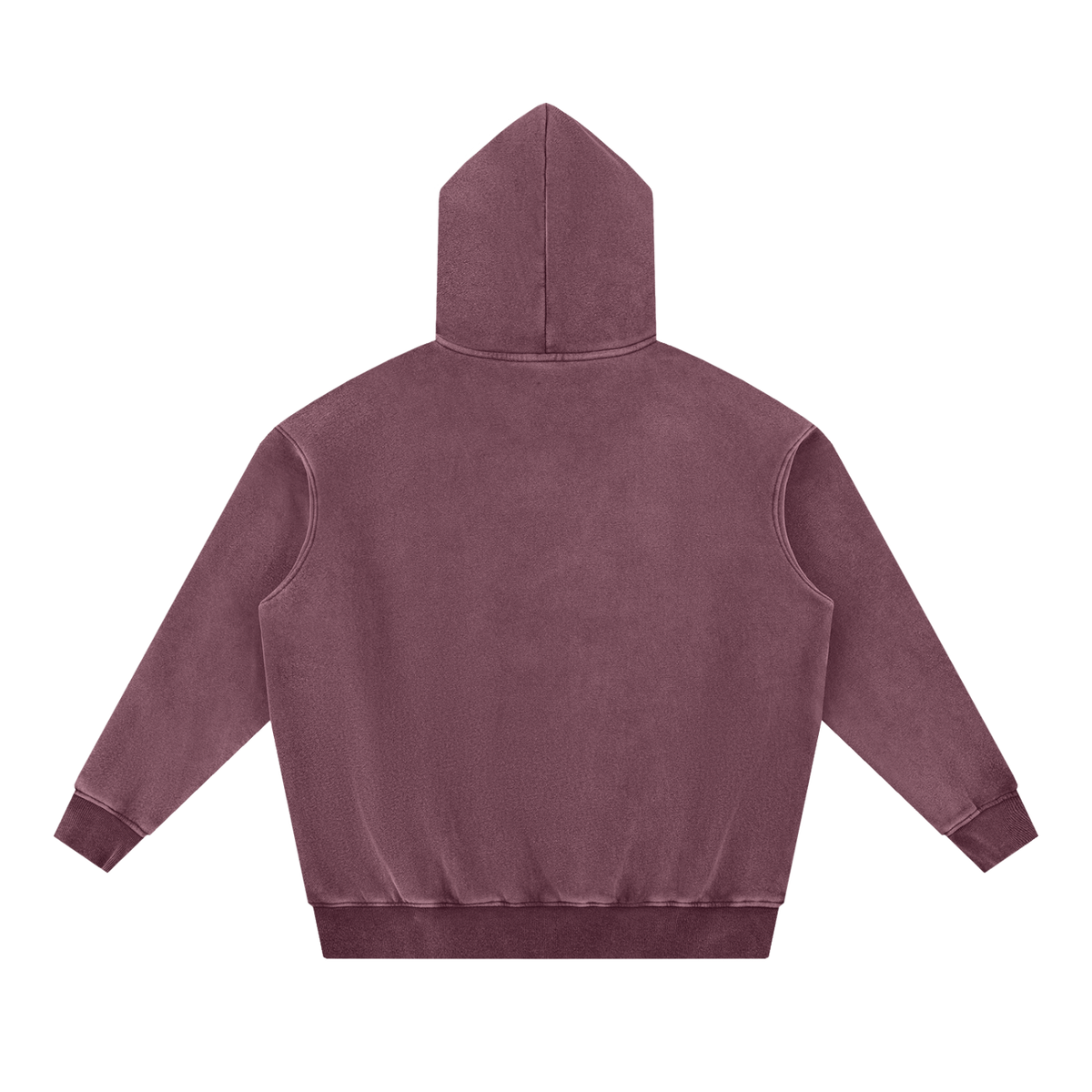 DUGGAN Snow Wash Fleece Oversize Hoodie
