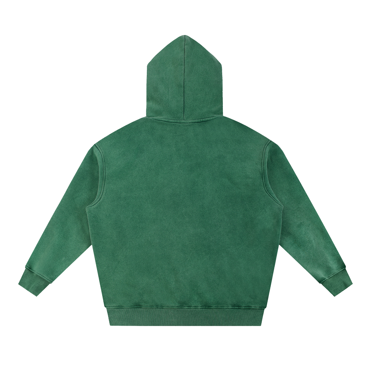 DUGGAN Snow Wash Fleece Oversize Hoodie