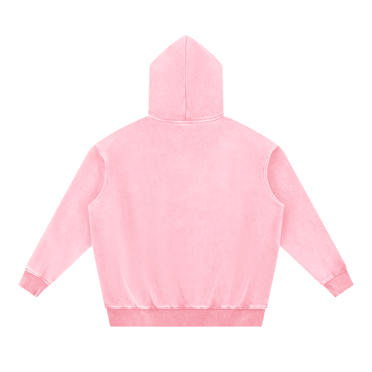 DUGGAN Snow Wash Fleece Oversize Hoodie