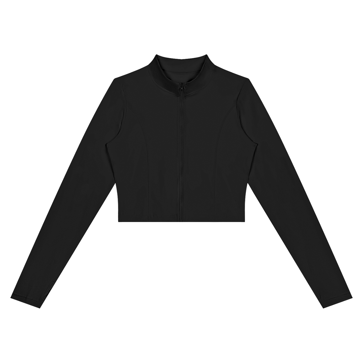 DUGGAN Women's Crop Yoga Sports Jacket