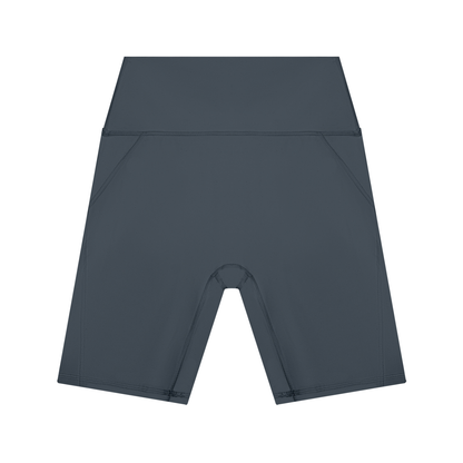 DUGGAN Women's High Waisted Lycra Yoga Shorts