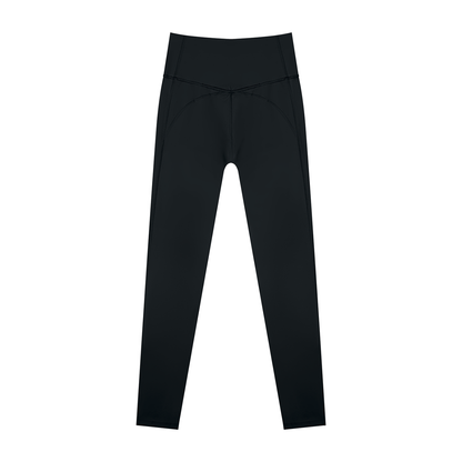 DUGGAN Women's High Waisted Lycra Yoga Leggings